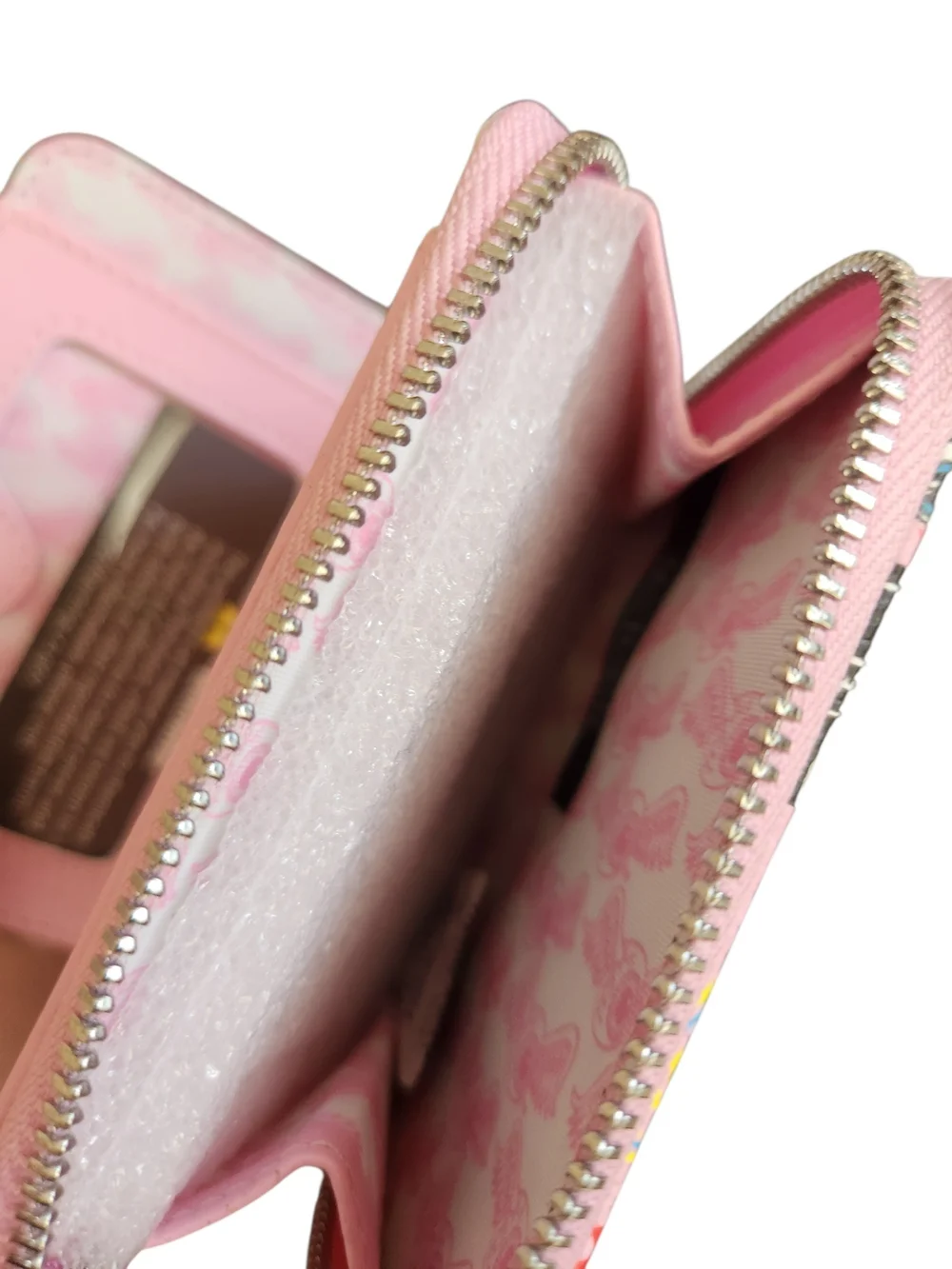 Von Dutch Pink Graphic Eyeball Wallet
